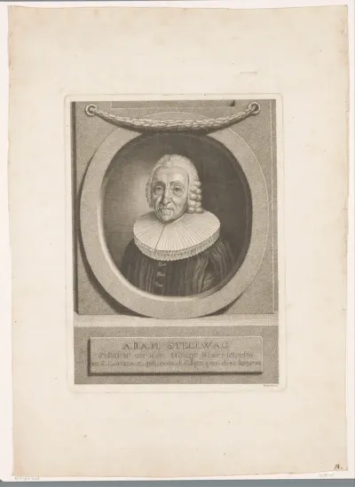 Portret van Adam Stellwaag