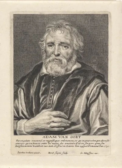 Portret van Adam van Noort