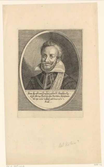 Portret van Adam van Trauttmansdorff
