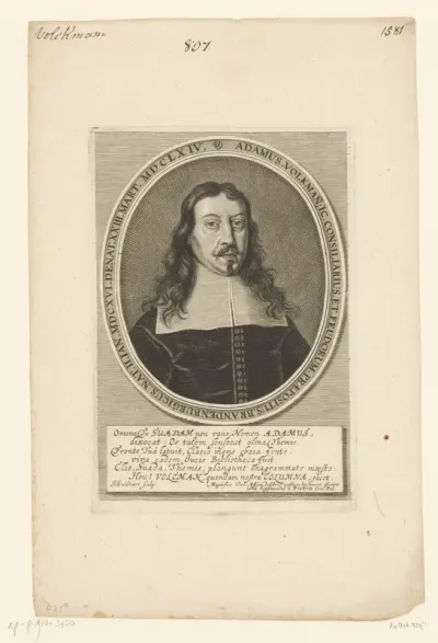 Portret van Adam Volckmann