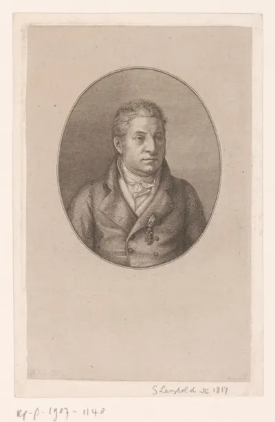 Portret van Adam von Bartsch
