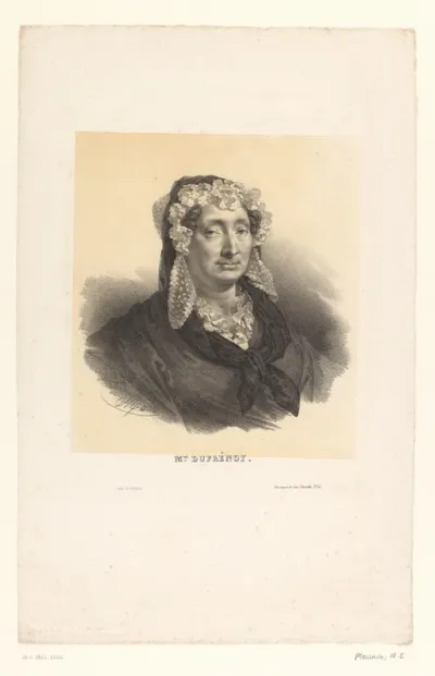 Portret van Adélaïde-Gillette Dufrénoy