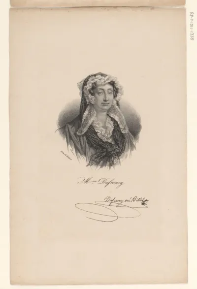 Portret van Adélaïde-Gillette Dufrénoy