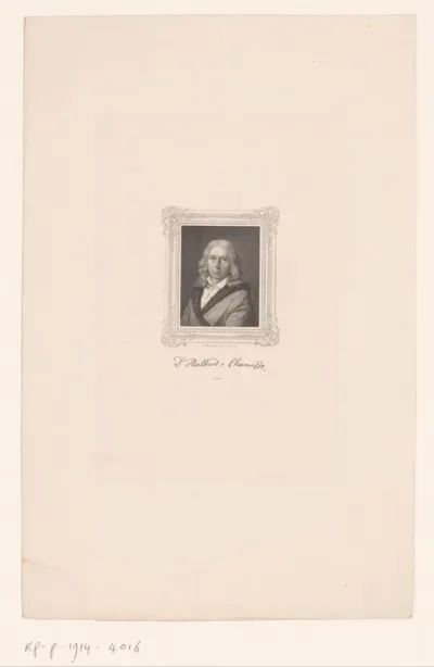 Portret van Adelbert von Chamisso