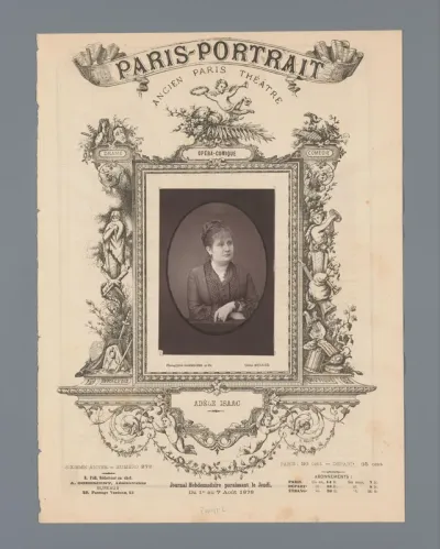 Portret van Adèle Isaac
