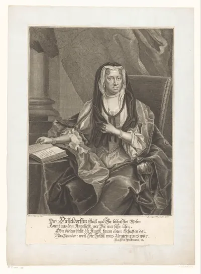 Portret van Adelgunde Diesseldorff