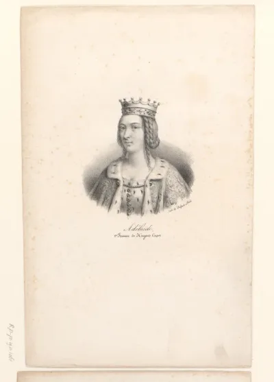 Portret van Adelheid van Poitiers
