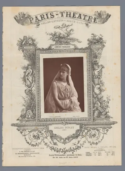 Portret van Adeline Dudlay