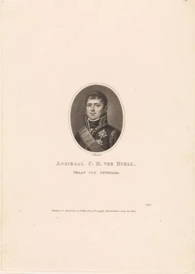 Portret van admiraal Carel Hendrik Ver Huell