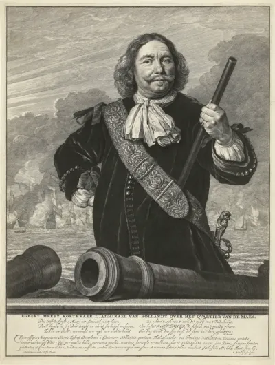 Portret van admiraal Egbert Meeuwisz. Kortenaer