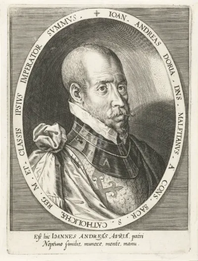 Portret van admiraal Giovanni Andrea Doria