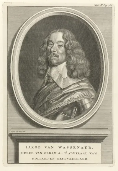 Portret van admiraal Jacob, baron van Wassenaar, heer van Obdam