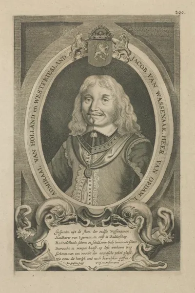 Portret van admiraal Jacob van Wassenaar