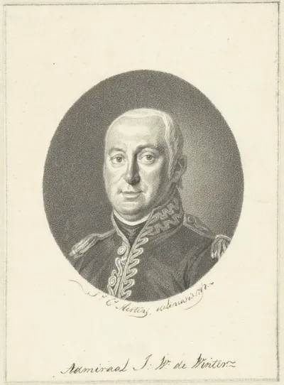 Portret van Admiraal Jan Willem de Winter