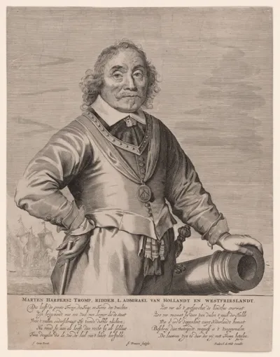 Portret van admiraal Maarten Harpertsz Tromp