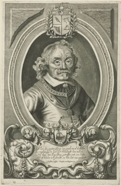 Portret van admiraal Maarten Harpertszoon Tromp