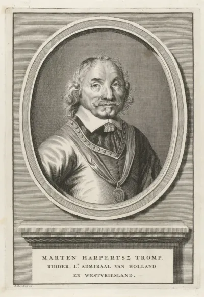 Portret van admiraal Maarten Harpertszoon Tromp
