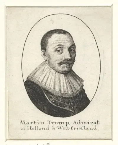 Portret van admiraal Maarten Harpertszoon Tromp