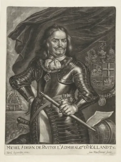 Portret van admiraal Michiel Adriaenszoon de Ruyter