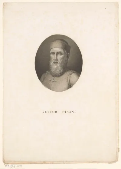 Portret van admiraal Vetter Pisani