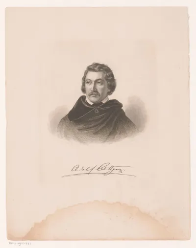 Portret van Adolf Böttger
