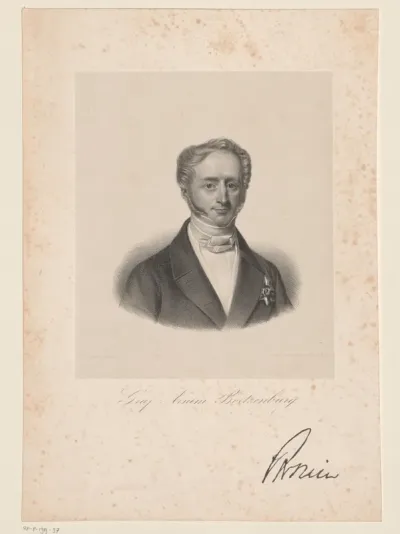 Portret van Adolf Heinrich, graaf van Arnim-Boitzenburg