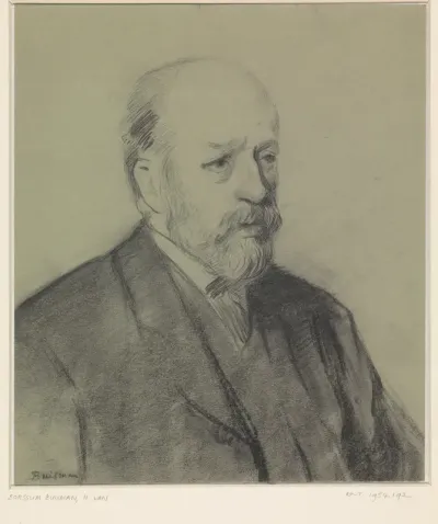 Portret van Adolf Le Comte