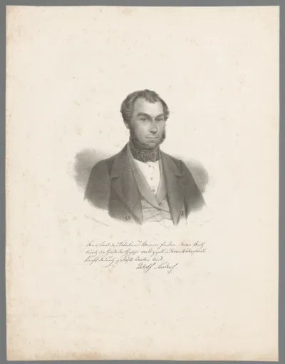 Portret van Adolf Sander