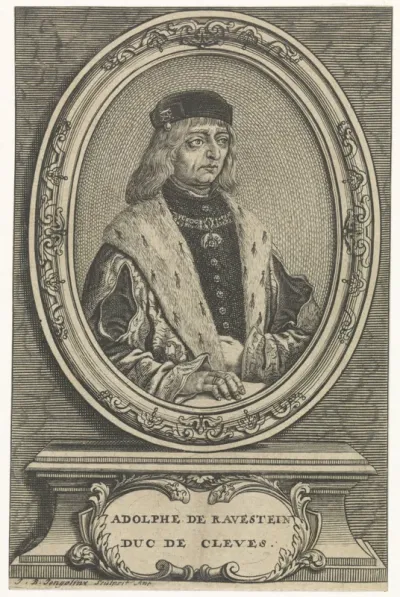 Portret van Adolf van Kleef, heer van Ravestein