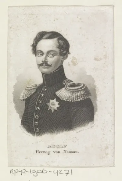 Portret van Adolf van Nassau
