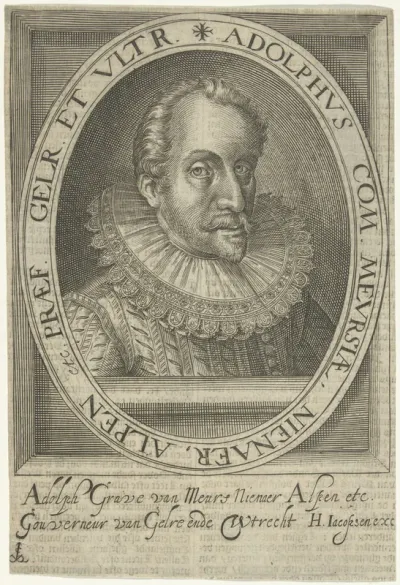 Portret van Adolf van Nieuwenaar