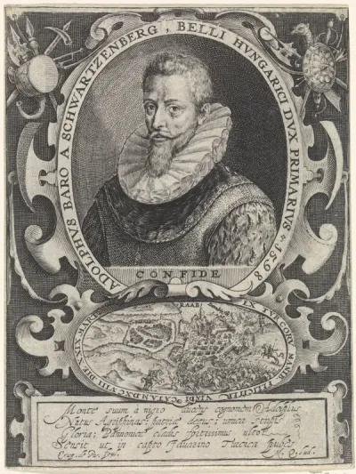 Portret van Adolf von Schwarzenberg