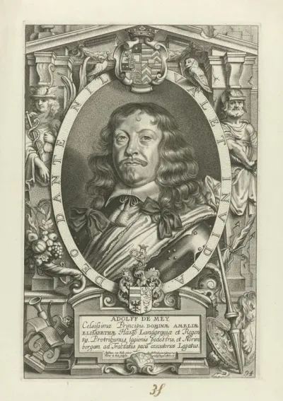 Portret van Adolff de Mey