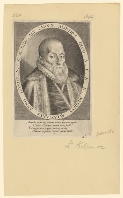 Portret van Adolph Occo op 80-jarige leeftijd