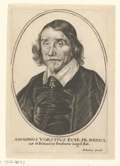 Portret van Adolph Vorstius