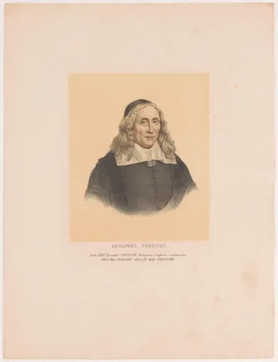 Portret van Adolph Vorstius