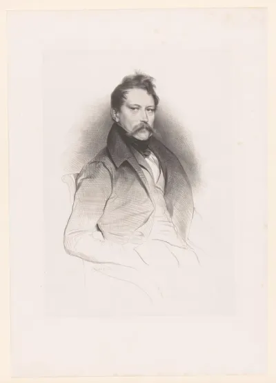 Portret van Adolphe Dittmer
