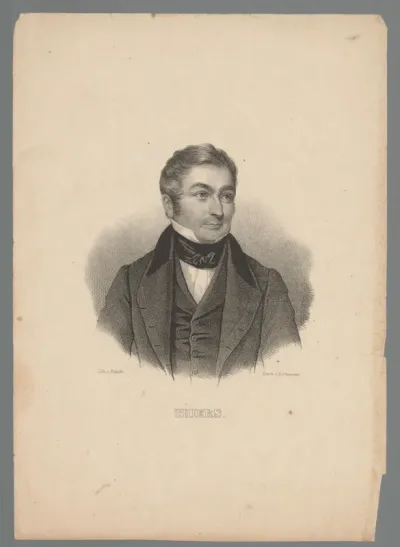 Portret van Adolphe Thiers