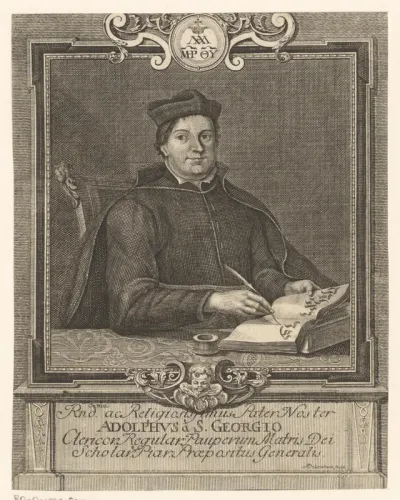 Portret van Adolphus a S. Georgio Groll