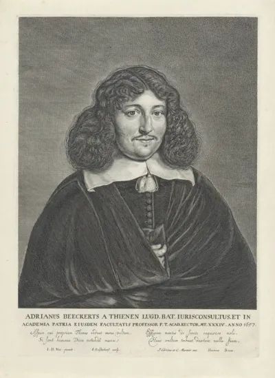Portret van Adriaan Beeckerts van Thienen