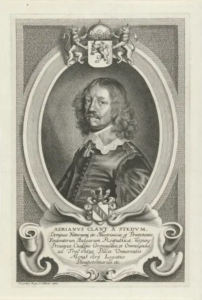 Portret van Adriaan Clant tot Stedum
