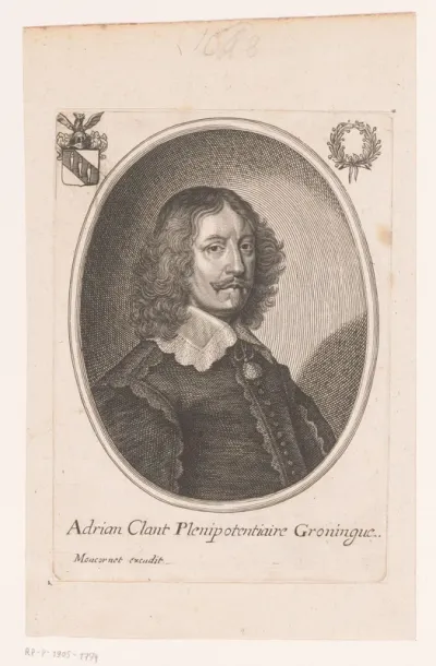 Portret van Adriaan Clant