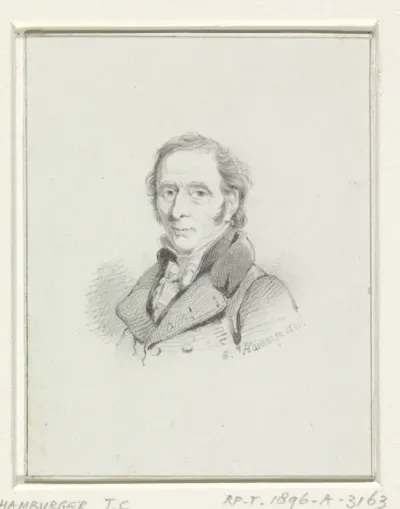 Portret van Adriaan de Lelie