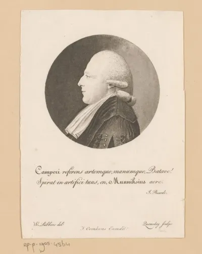 Portret van Adriaan Gilles Camper