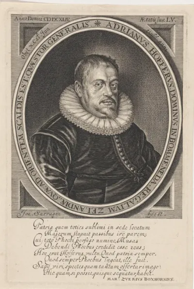Portret van Adriaan Hoffer