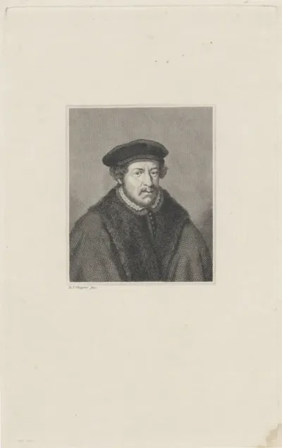 Portret van Adriaan Pauw  (1516-1578)