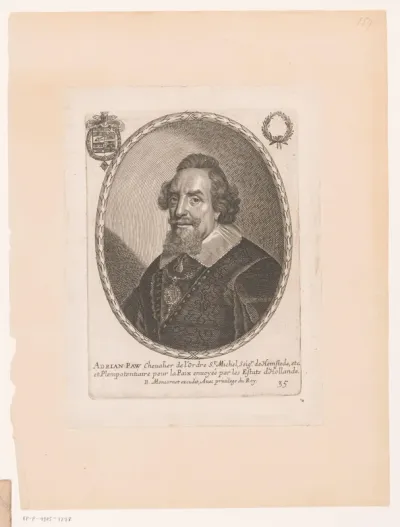 Portret van Adriaan Pauw