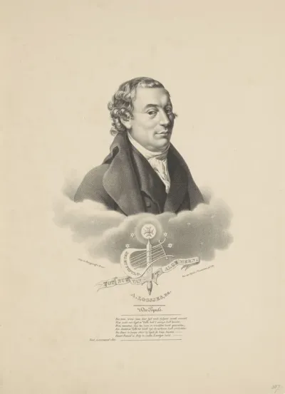 Portret van Adriaan Pietersz. Loosjes