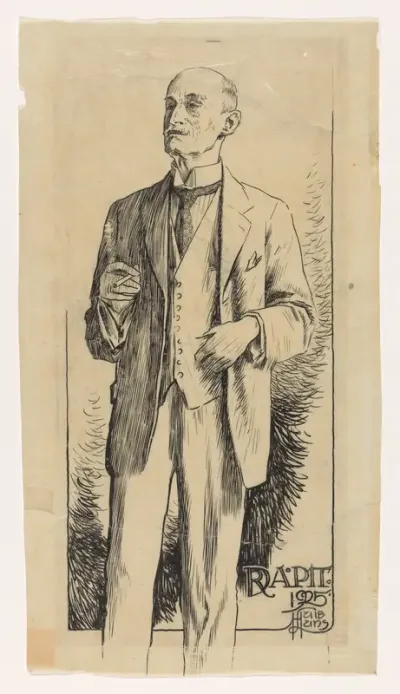 Portret van Adriaan Pit