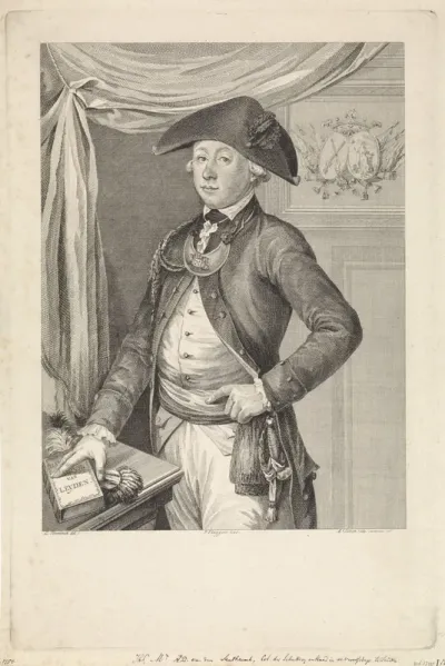 Portret van Adriaan van den Santheuvel